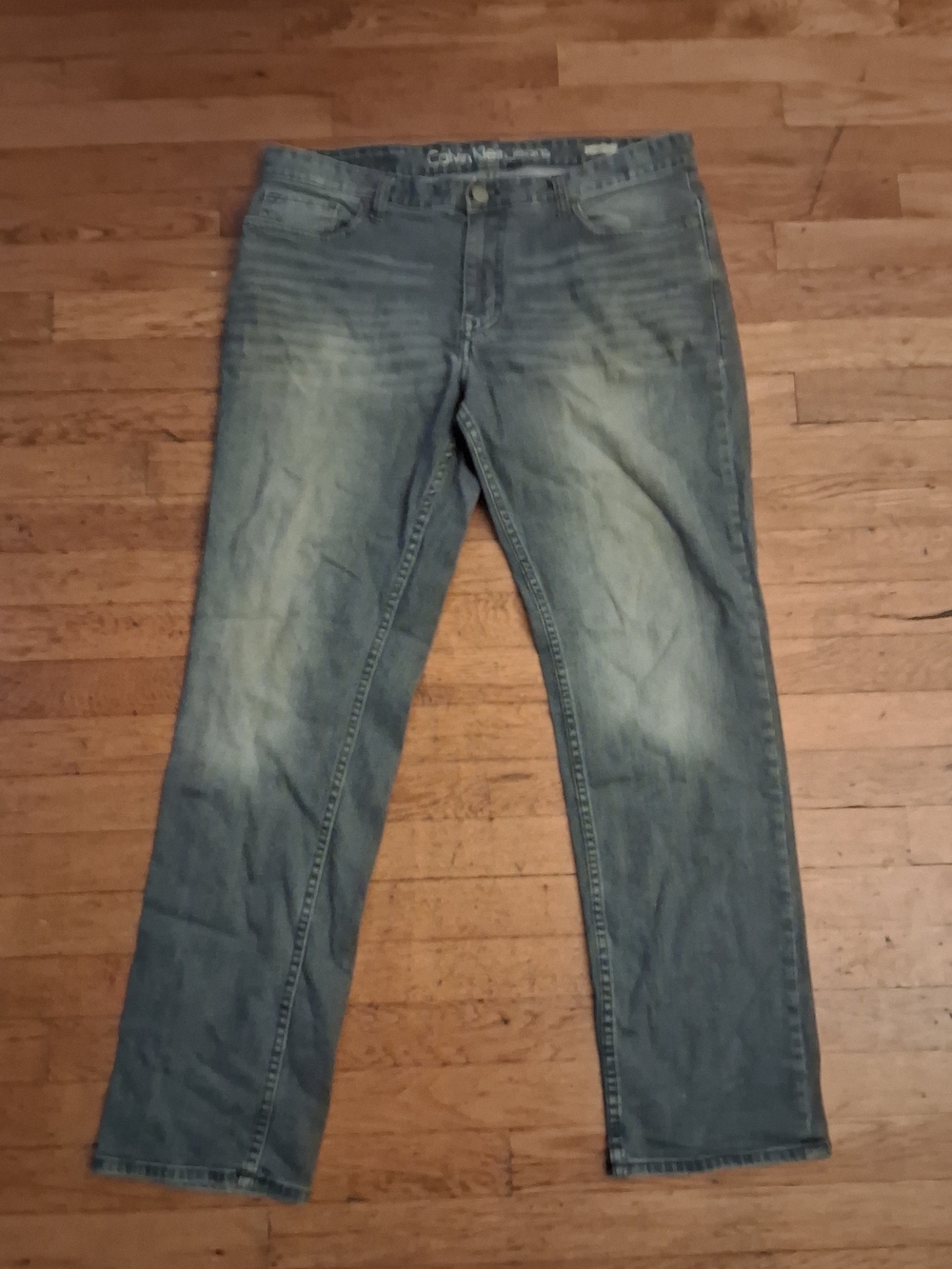 Calvin Klein Men's Slim Straight Jeans